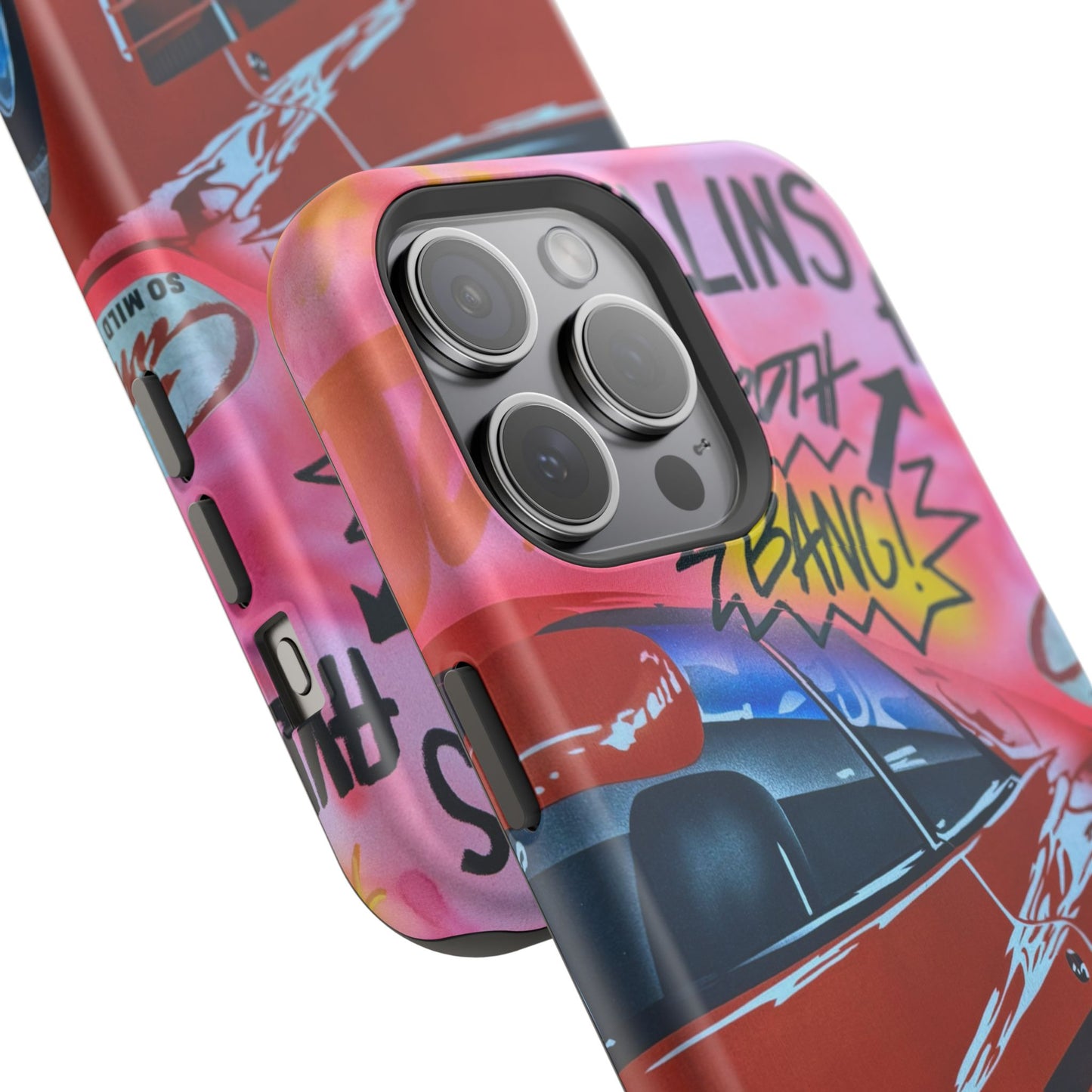MagSafe "miami momentos" airbrush iPhone case