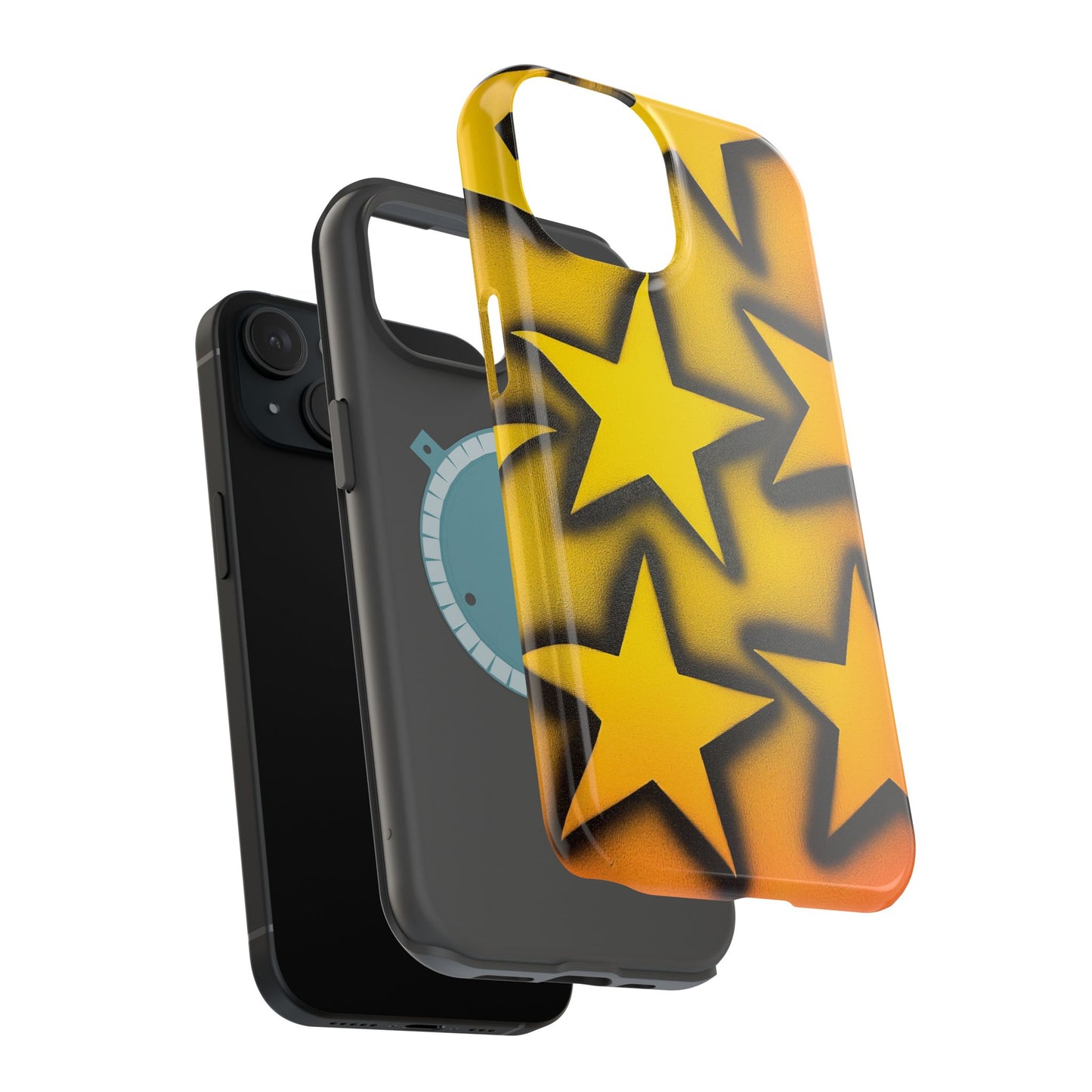 MagSafe „DU BIST EIN STAR!“ Airbrush iPhone Hülle