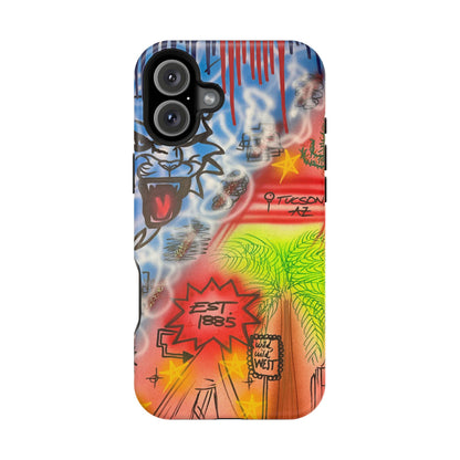 MagSafe Airbrush iPhone-Hülle „Tucson, AZ“