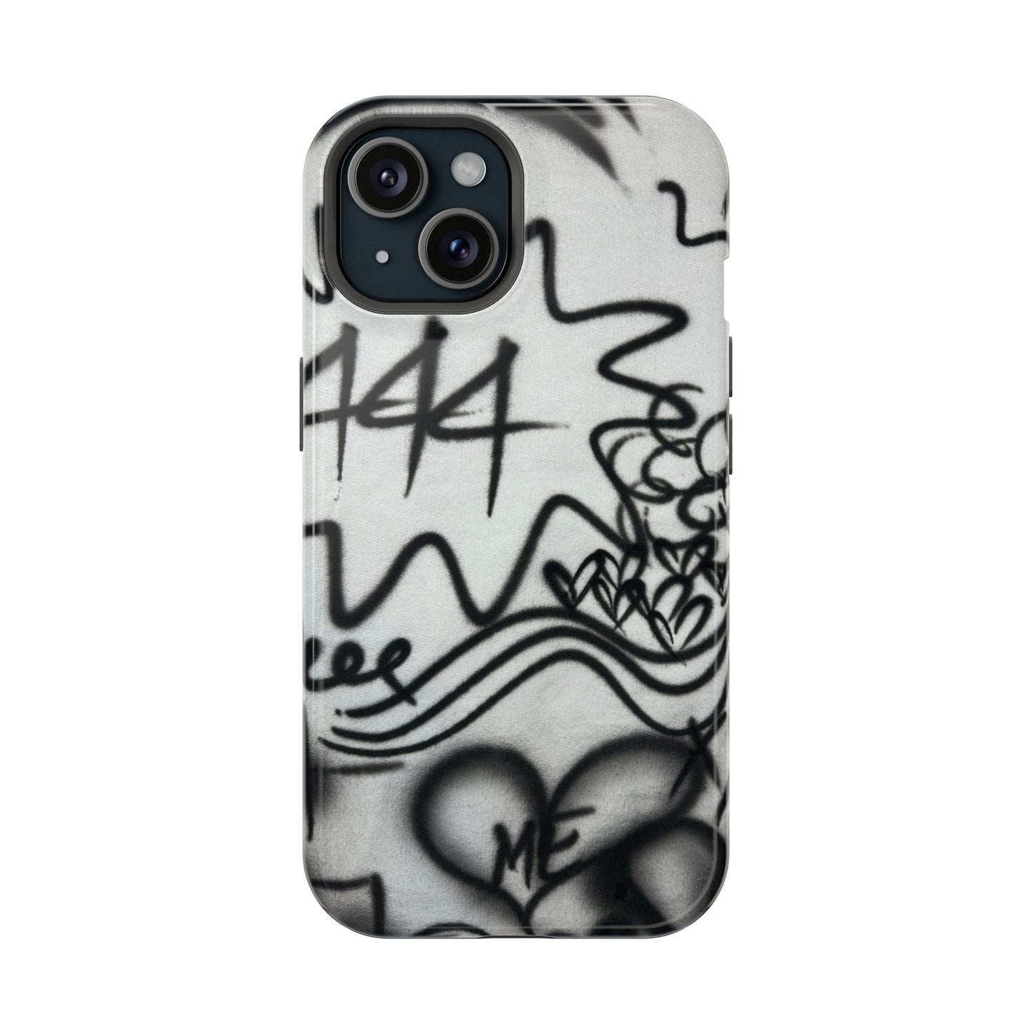 MagSafe „444“ Airbrush iPhone Hülle