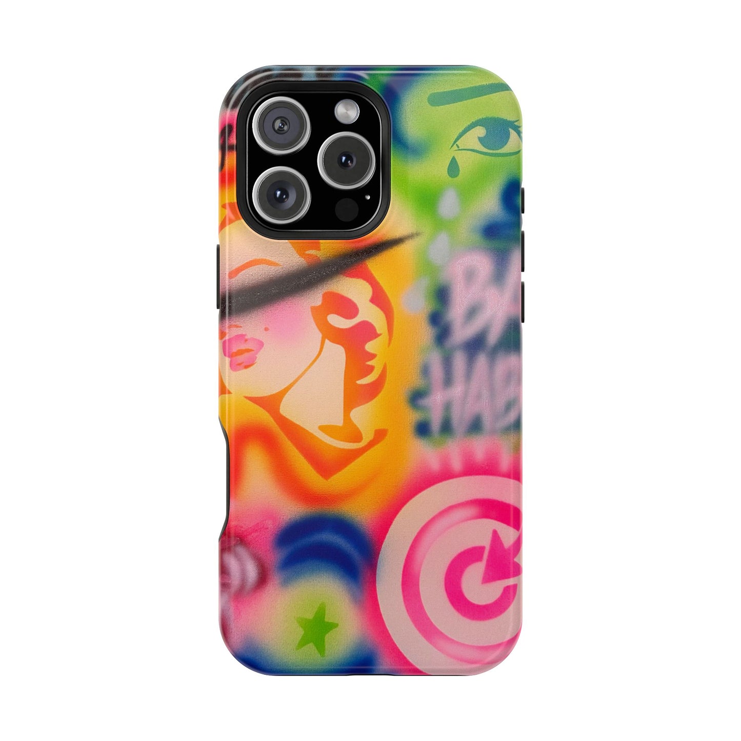 MagSafe „schlechte Angewohnheiten“ Airbrush iPhone Hülle