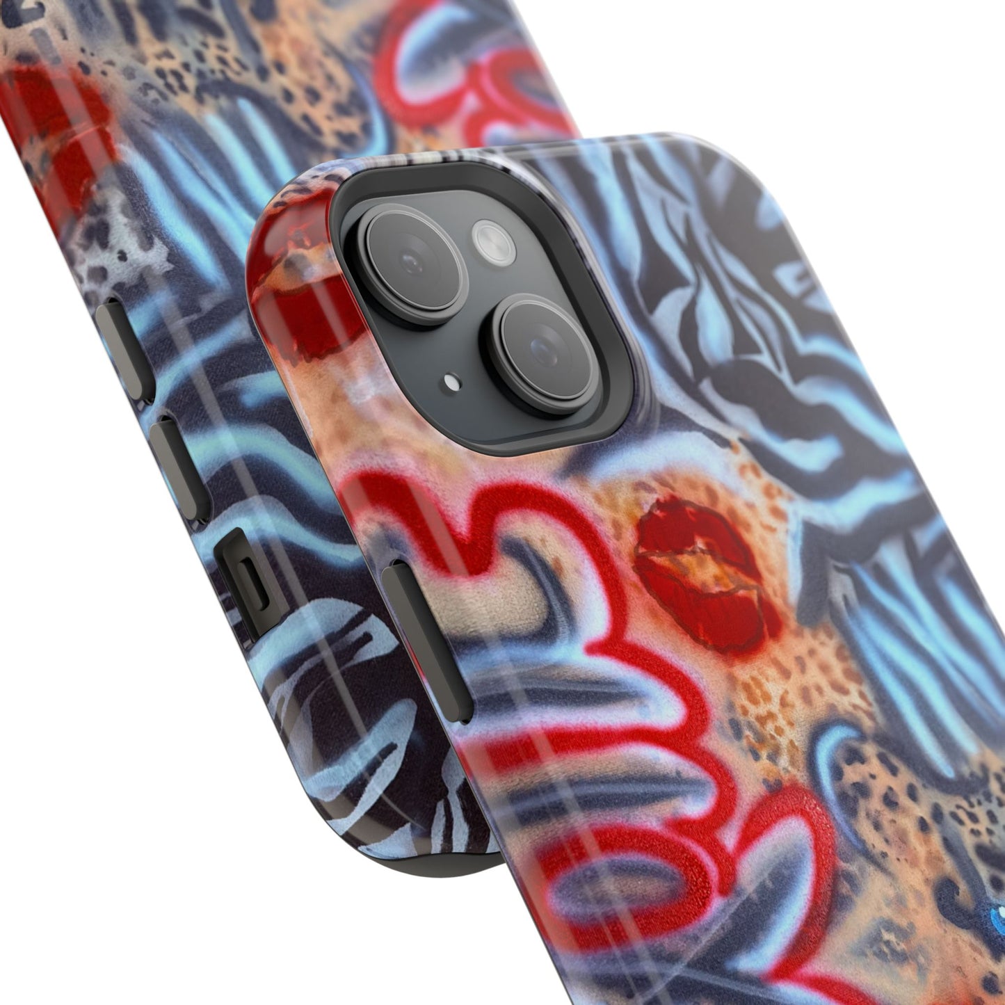 MagSafe "exotic expectations" airbrush iPhone case