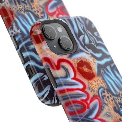 MagSafe "exotic expectations" airbrush iPhone case