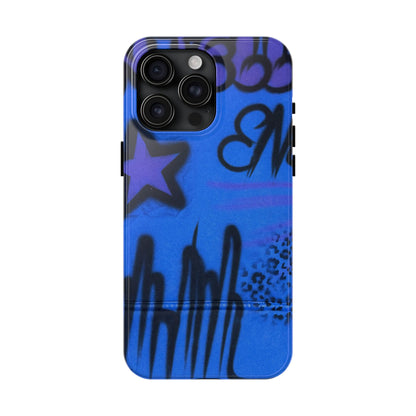 "infamous indigo" airbrush iPhone case