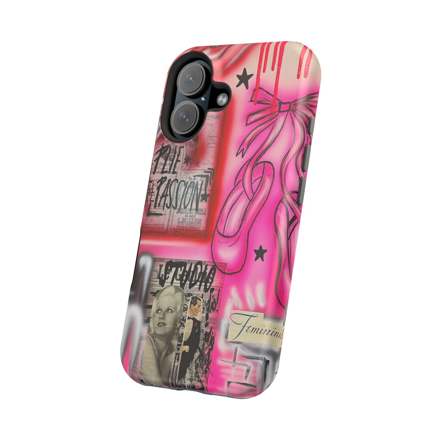 MagSafe „Plié Passion“ Airbrush-iPhone-Hülle