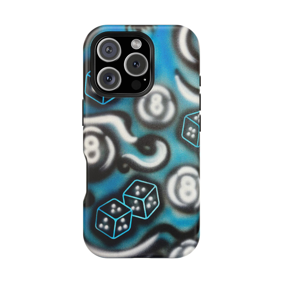 MagSafe "risk it!" airbrush iPhone case