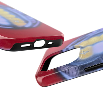 "bite me bling" airbrush iPhone case