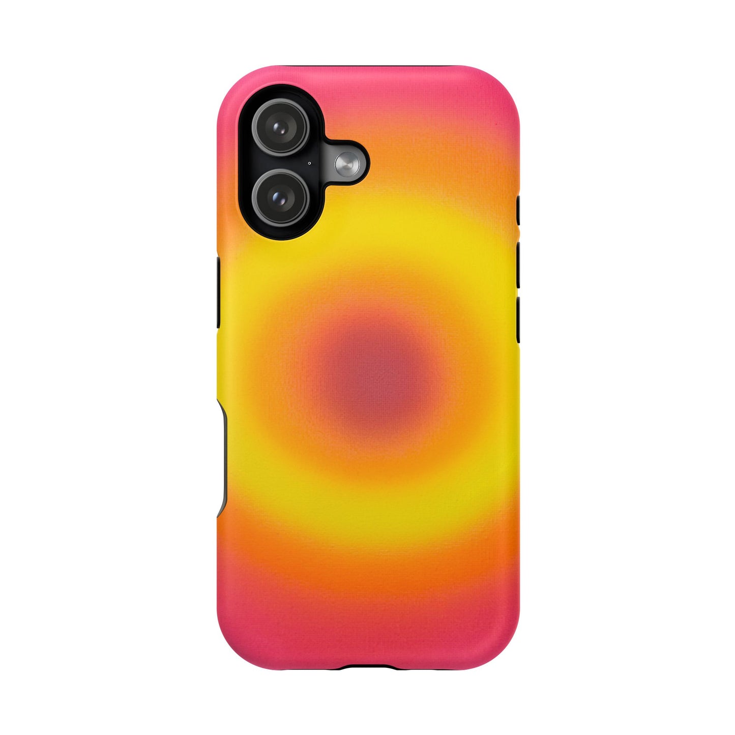 MagSafe "Pink Lemonade Aura" Airbrush iPhone Case