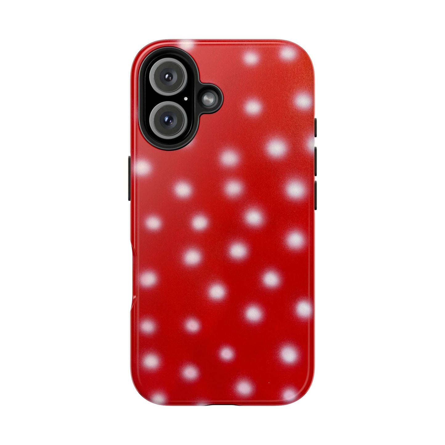"cherry crush polka dot" airbrush iPhone case