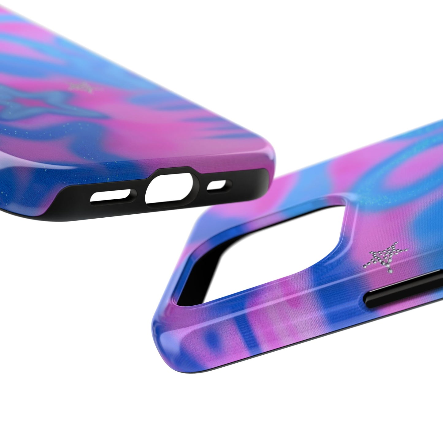 "blue camo" airbrush iPhone case