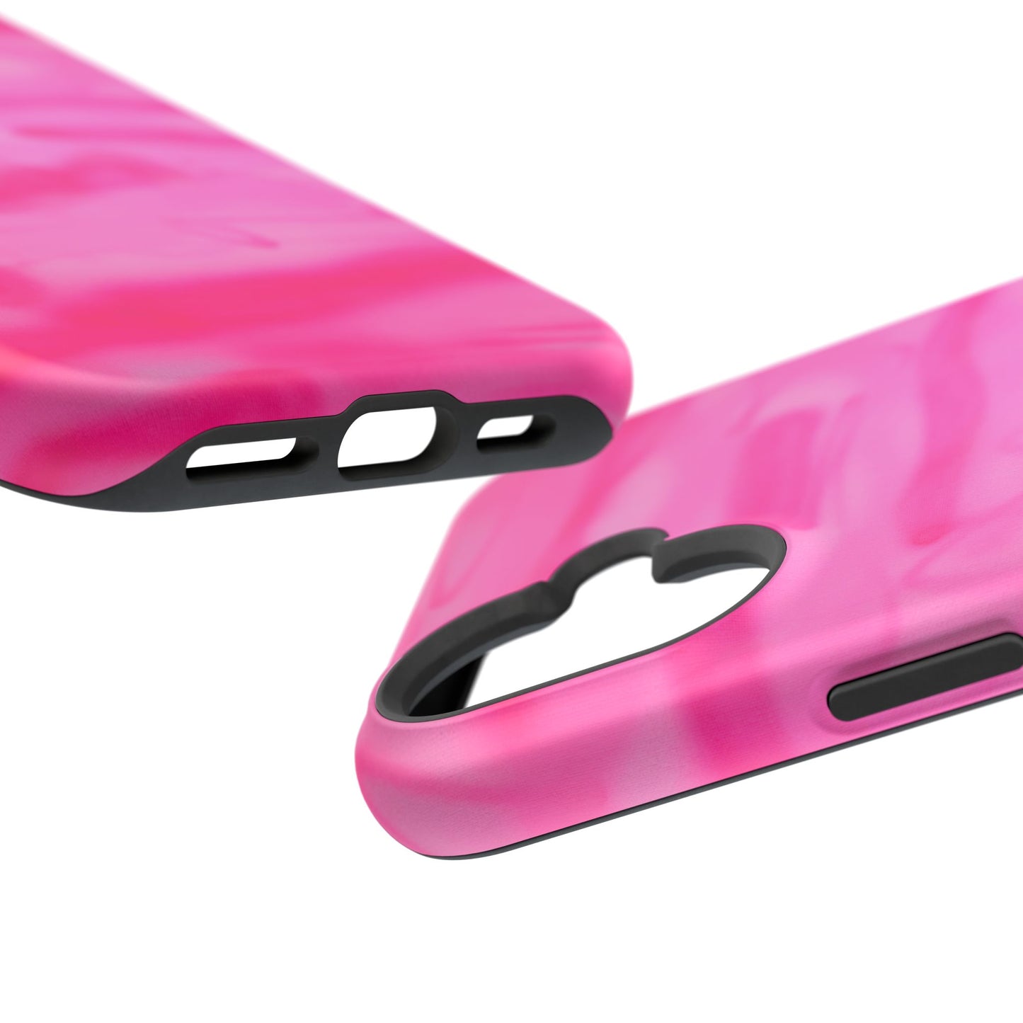 MagSafe "pink camo" airbrush iPhone case