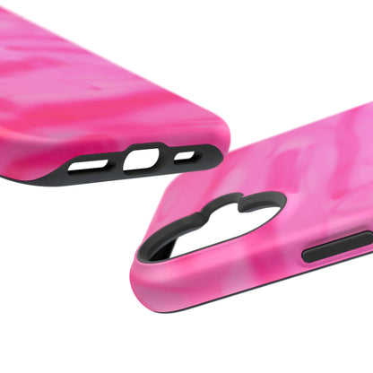 MagSafe "pink camo" airbrush iPhone case