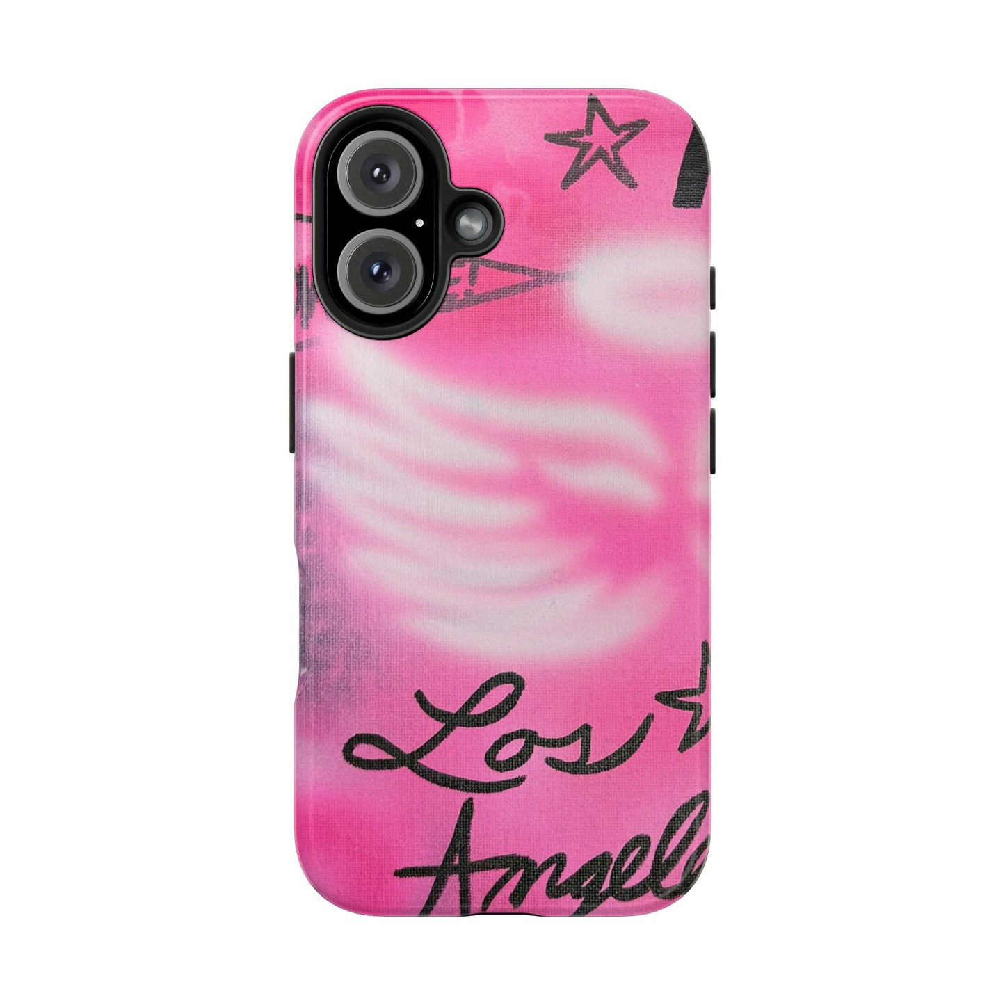 "pink angel wings" airbrush iPhone case