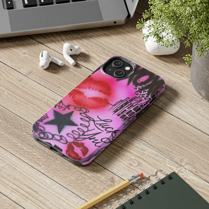 "ulterior motive" airbrush iPhone case