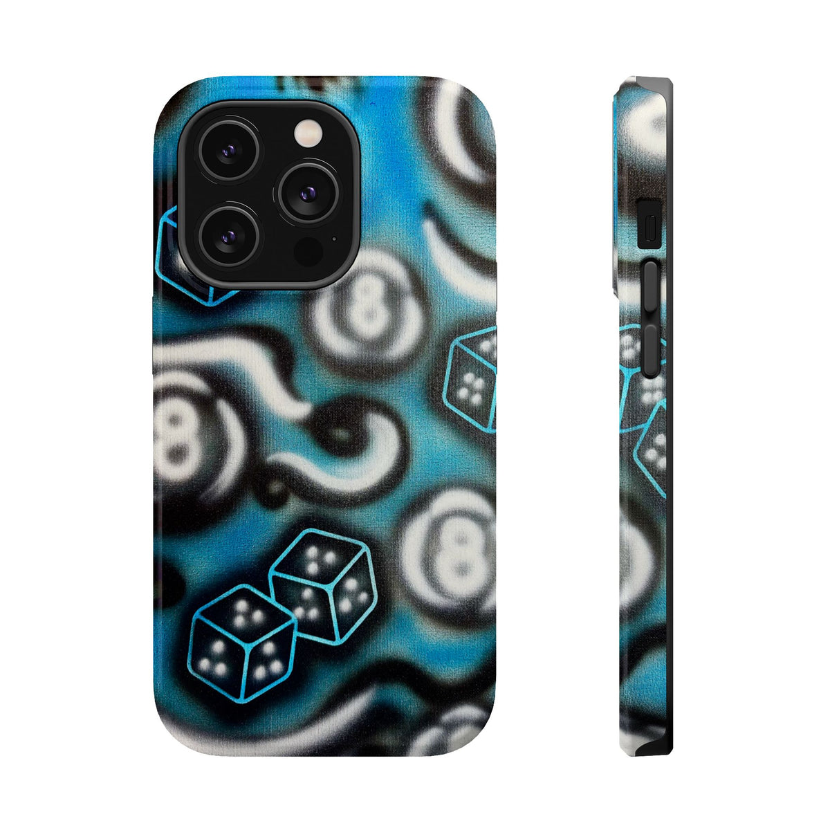 MagSafe "risk it!" airbrush iPhone case