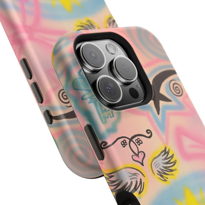 MagSafe "star energy" airbrush iPhone case