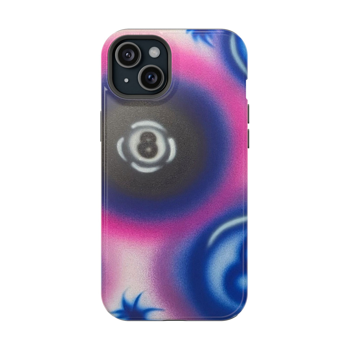 MagSafe „Magic 8-Ball“ Airbrush iPhone-Hülle