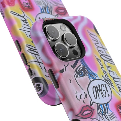 MagSafe "intellektuelle Energie" Airbrush iPhone Hülle