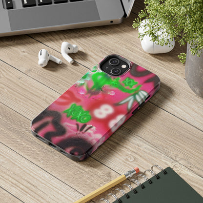 "electr!c dreamz" airbrush iPhone case