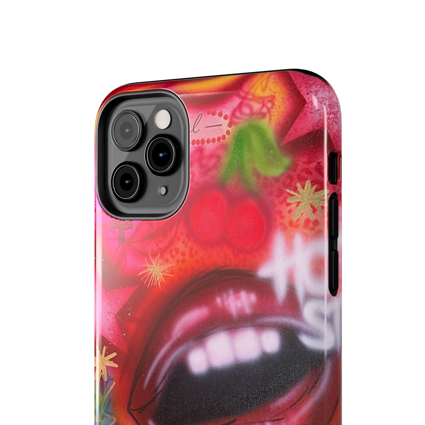 "hot stuff" airbrush iPhone case