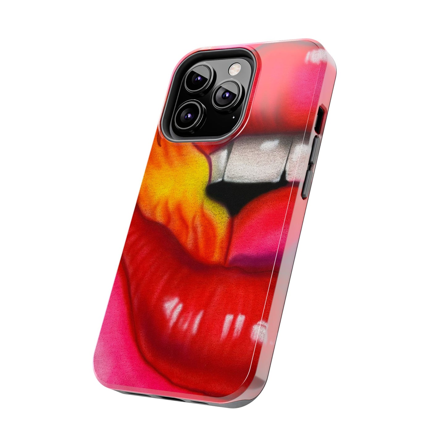 "flaming lips pt. 2" airbrush iPhone case