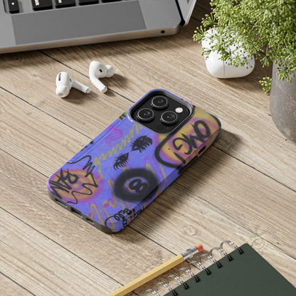 "eye$ on lies" airbrush iPhone case