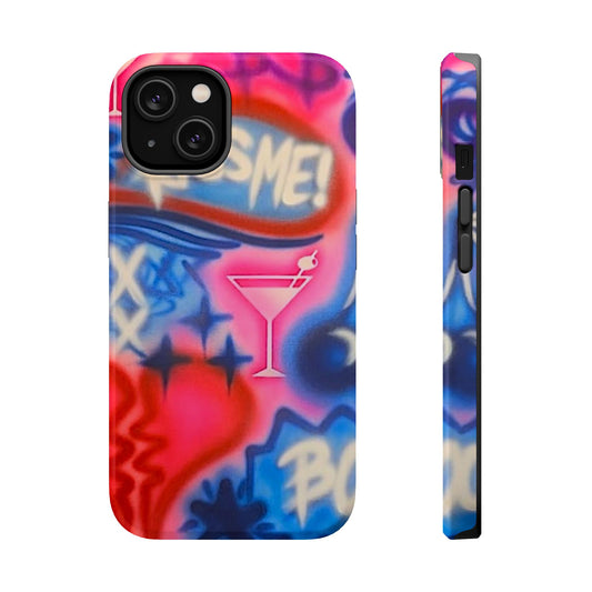 MagSafe "kiss me pt. 2" airbrush iPhone case