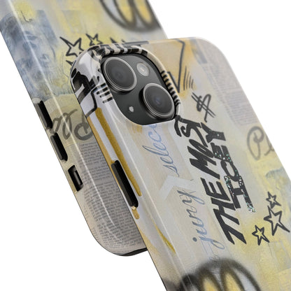 "golden glacier" airbrush iPhone case