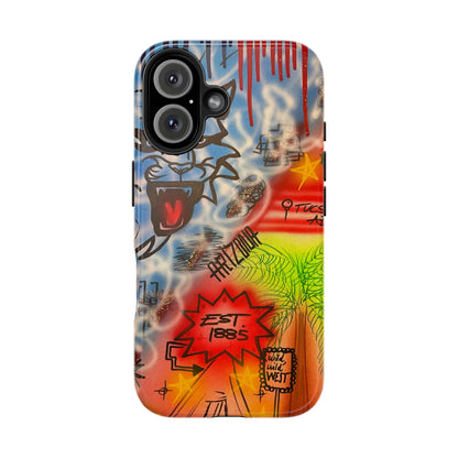"tucson, arizona pt. 2" airbrush iPhone case