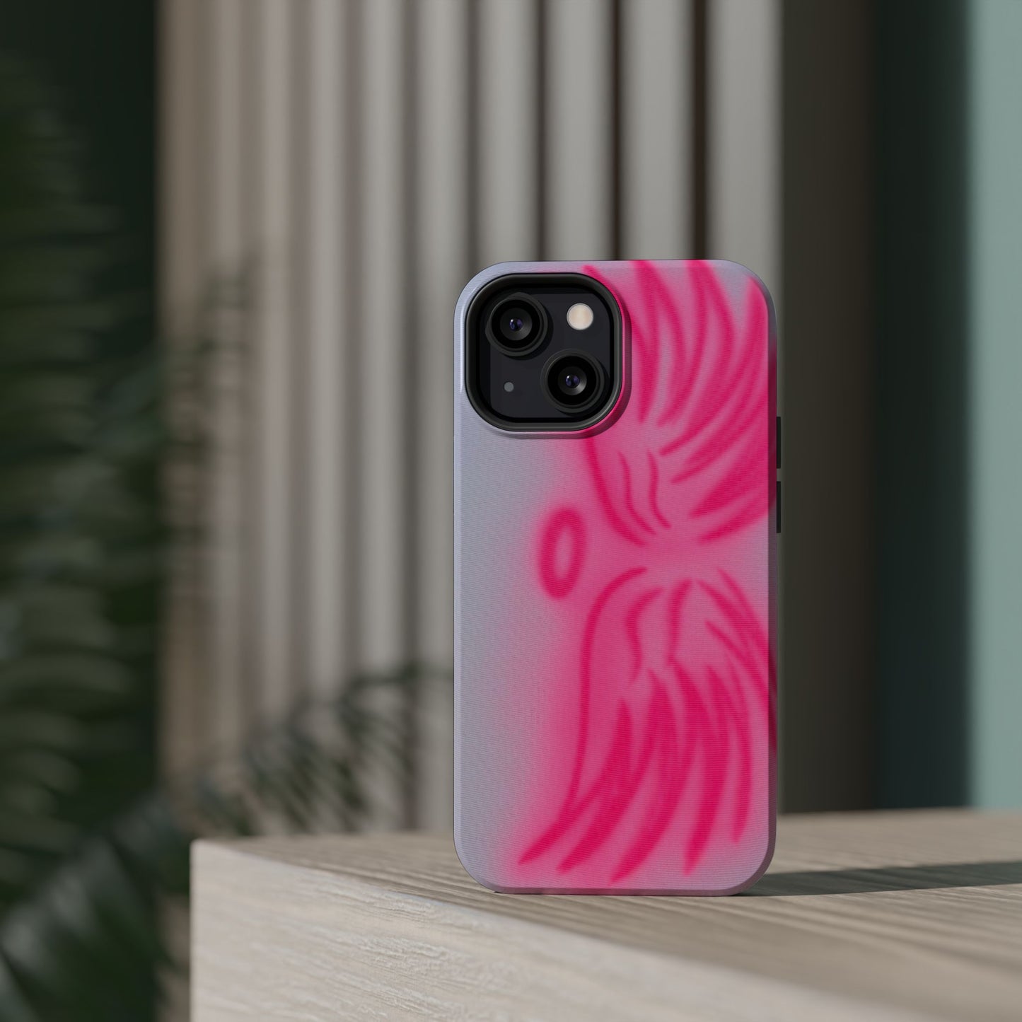 MagSafe "angel wings" airbrush iPhone case