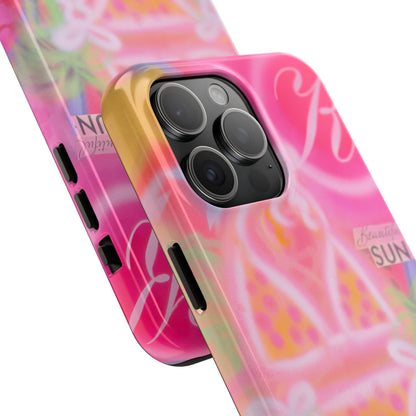 "santa monica strawberry" airbrush iPhone case
