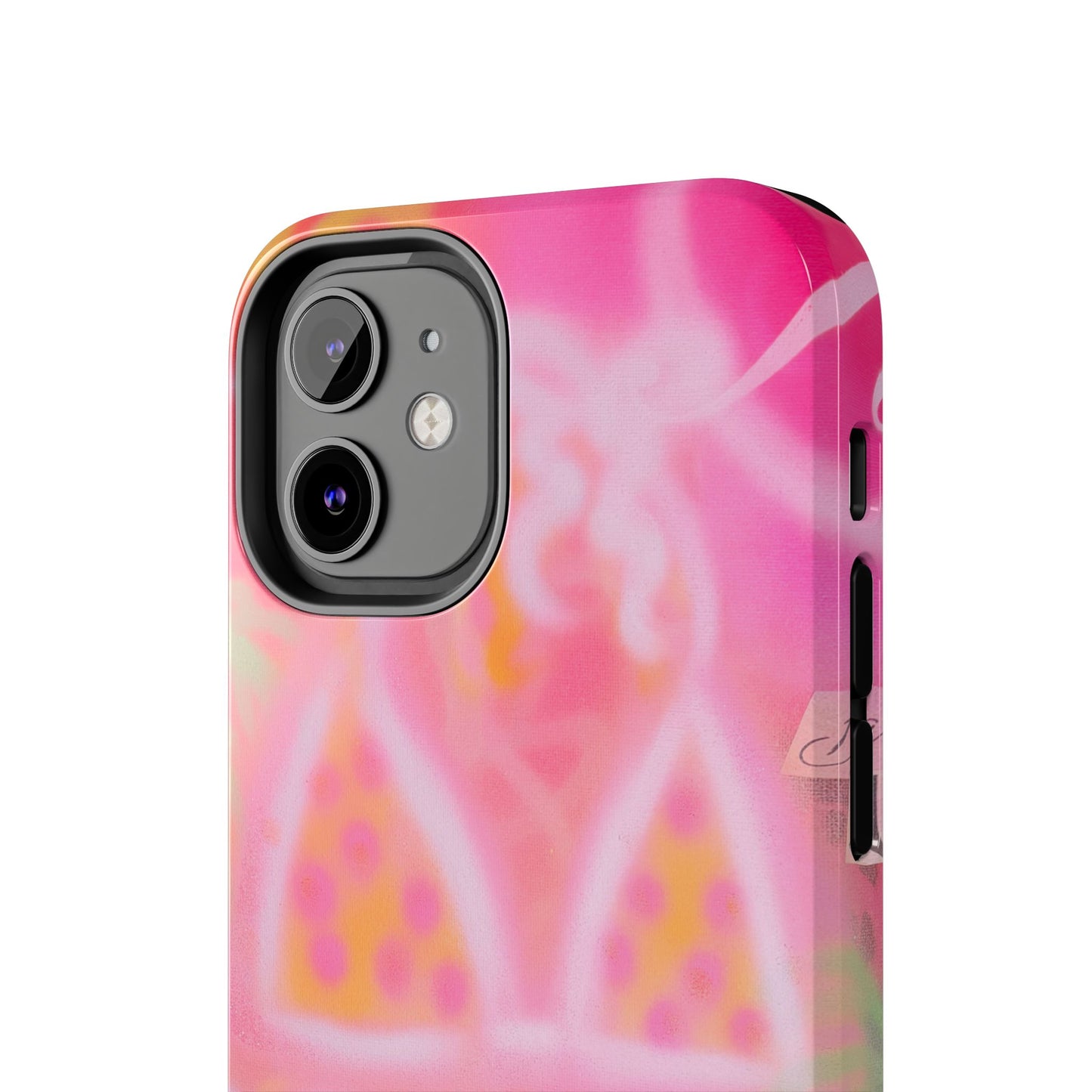 "yellow polka dot bikini" airbrush iPhone case