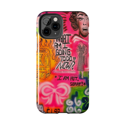 "out of luck" airbrush iPhone case