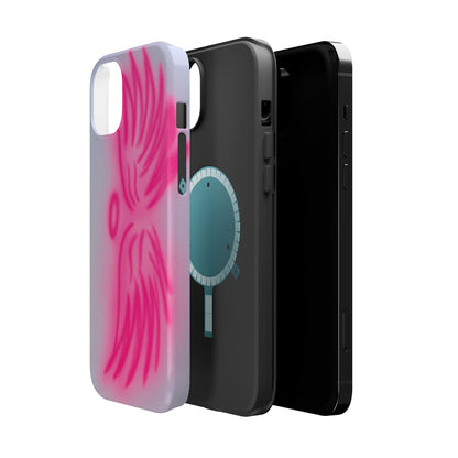 MagSafe "angel wings" airbrush iPhone case