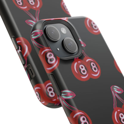 MagSafe "cami cherry" airbrush iPhone case