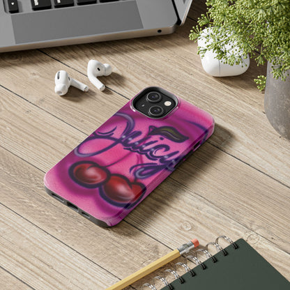 "juicy" airbrush iPhone case