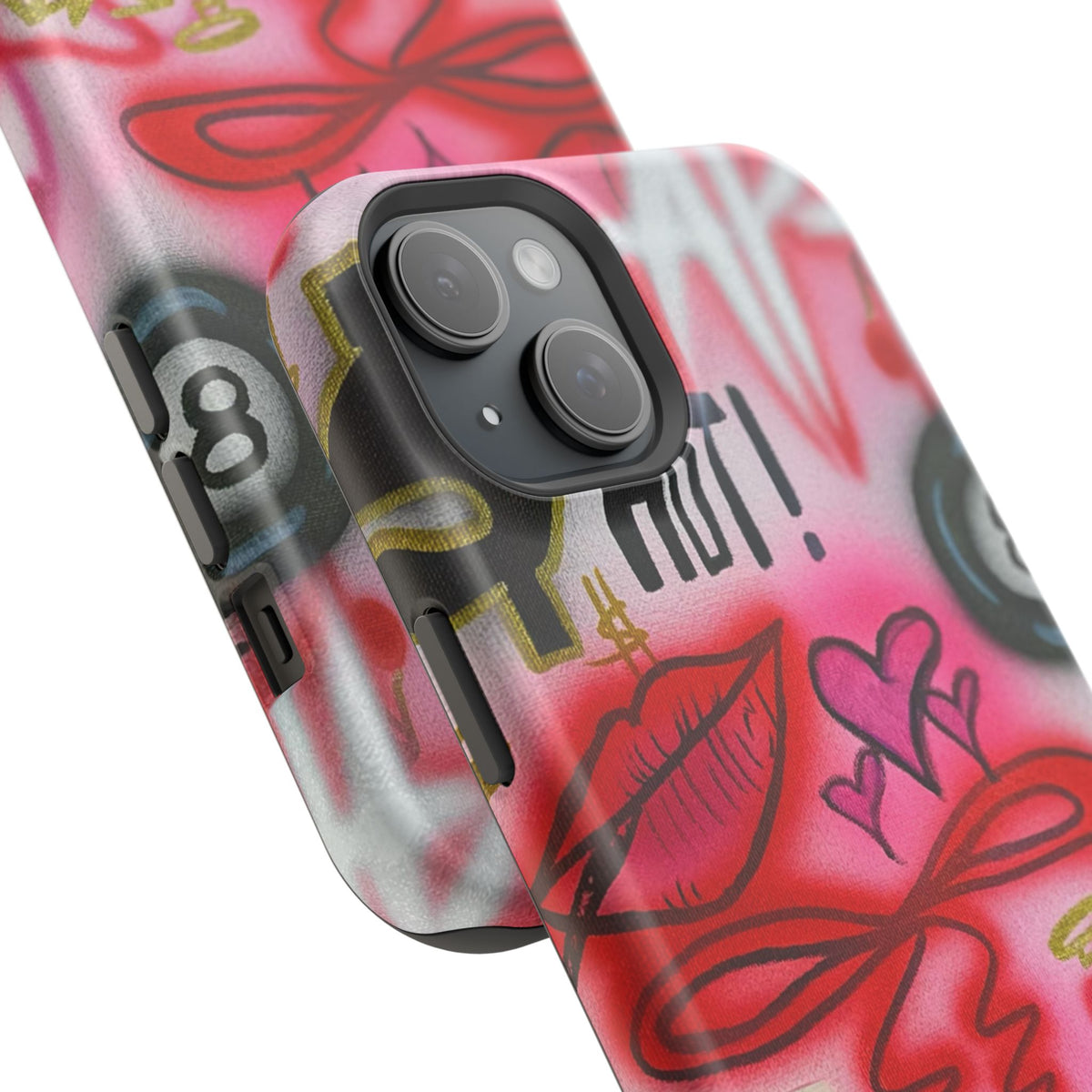 MagSafe "IT girl" airbrush iPhone case