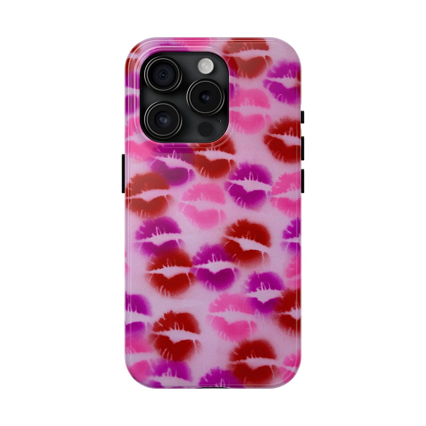 "mwah" airbrush iPhone case