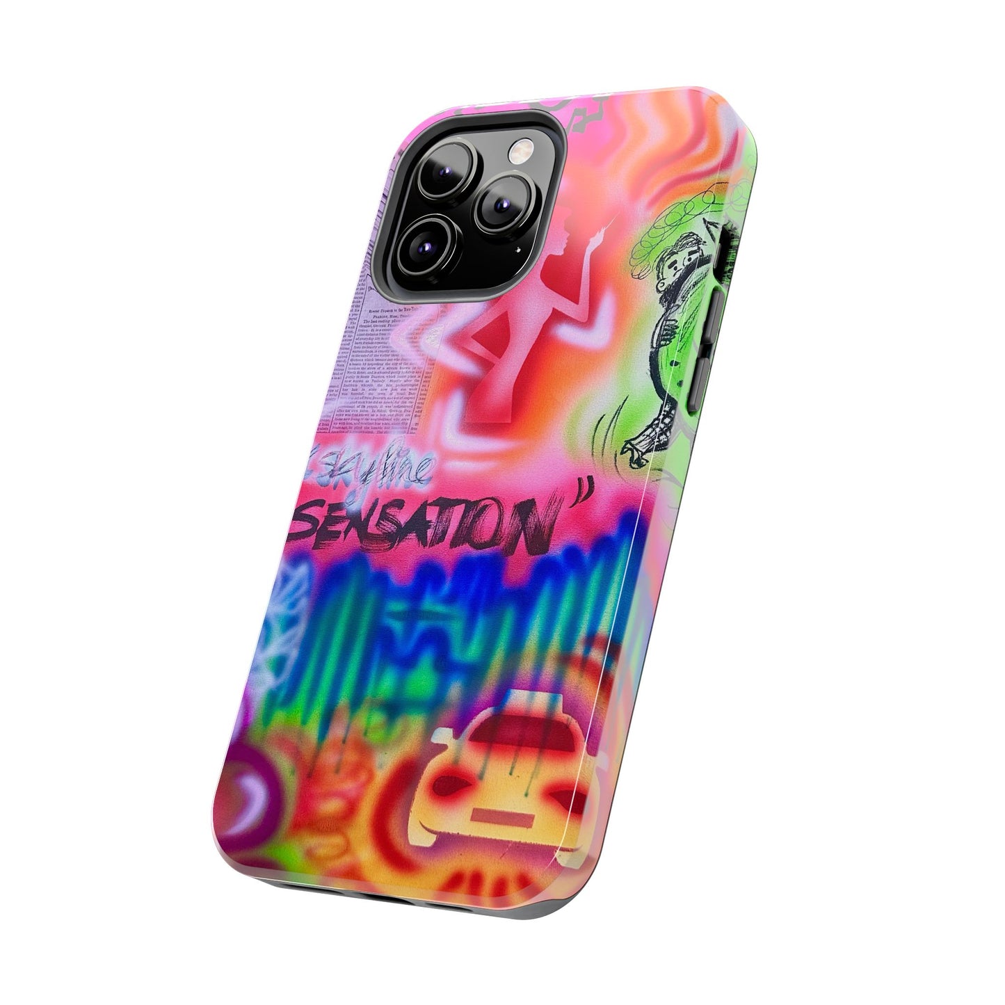 "skyline sensation" airbrush iPhone case