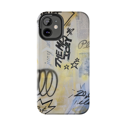"golden glacier" airbrush iPhone case
