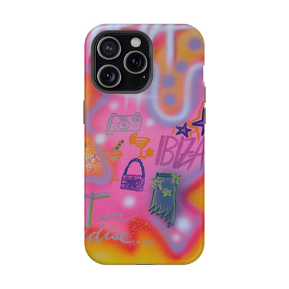 MagSafe „Ibiza“ Airbrush iPhone-Hülle