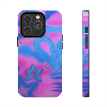"blue camo" airbrush iPhone case