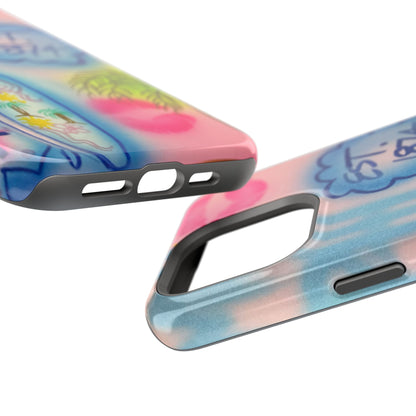MagSafe "in the wave" airbrush iPhone case