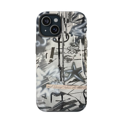 MagSafe "monochrome mood" airbrush iPhone case