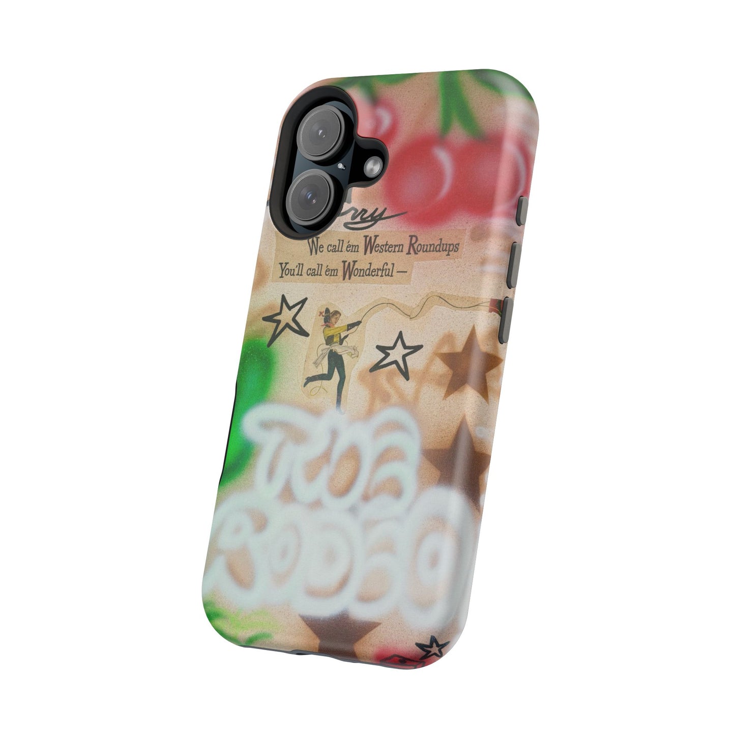 MagSafe "the rodeo" airbrush iPhone case