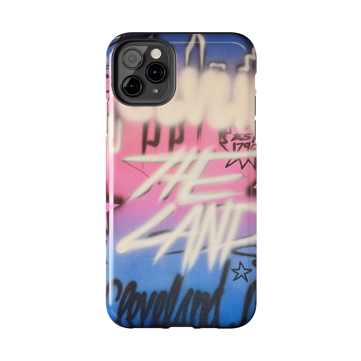 "cleveland" airbrush iPhone case