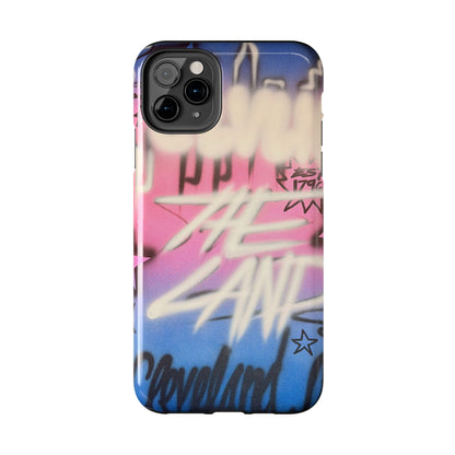 "cleveland" airbrush iPhone case