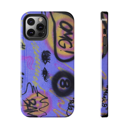 "eye$ on lies" airbrush iPhone case