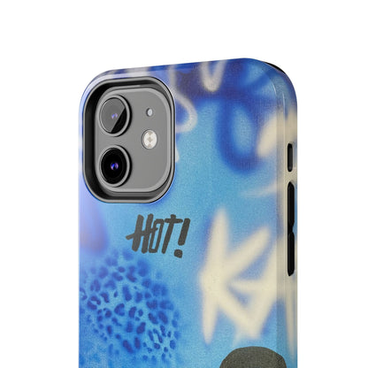 "brilliant blues" airbrush iPhone case