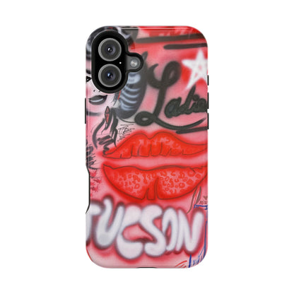MagSafe "tucson, az" airbrush iPhone case